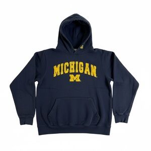 Colosseum Youth Yellow and Navy Apparel